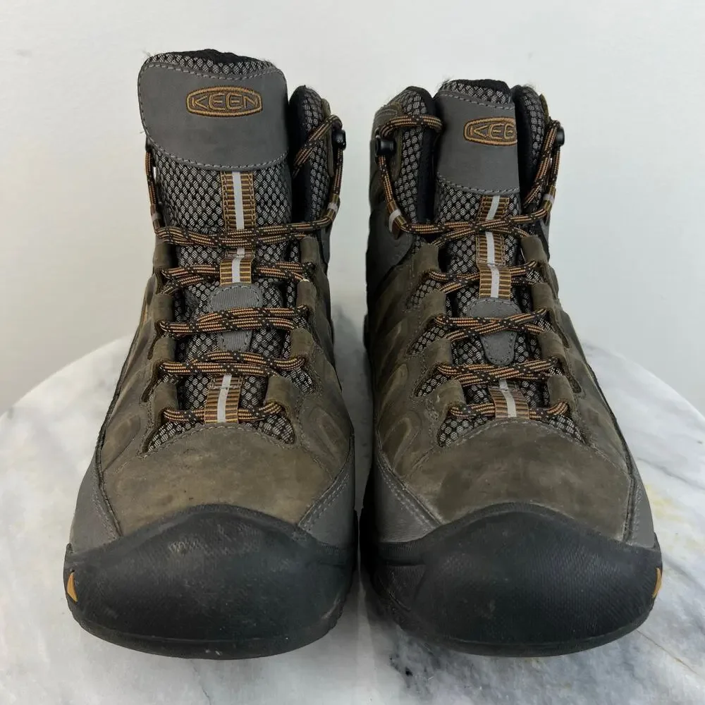 KEEN Men's Targhee III Mid Waterproof 1017787 All Terrain Hiking Work Boots 8.5